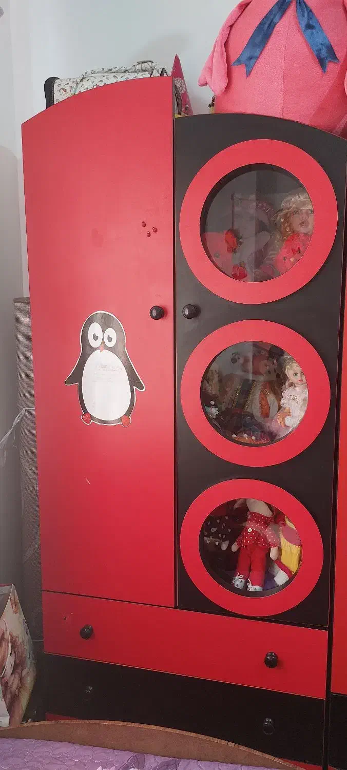 کمد کودک|جاکفشی، کمد، دراور|رشت, کوی حسینی|دیوار