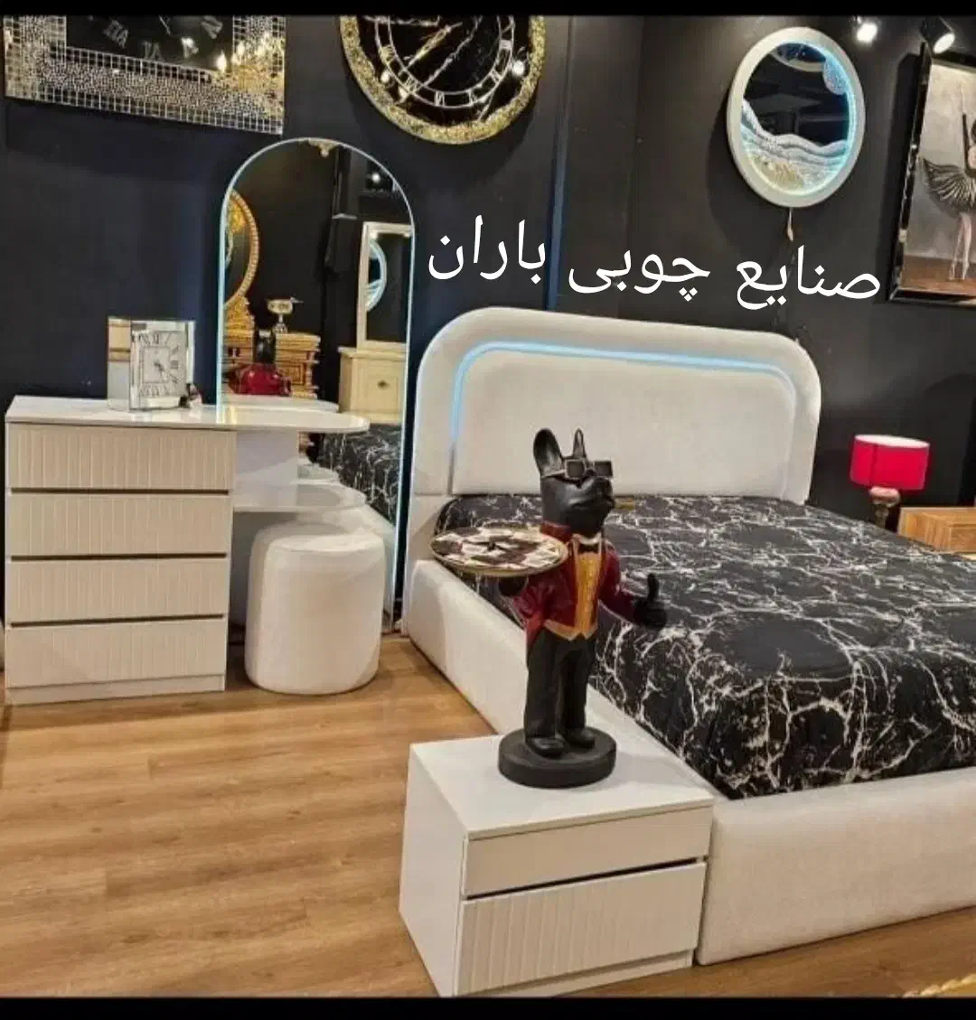 سرویس خواب وتخت تدی|تخت و سرویس خواب|قم, امامزاده ابراهیم|دیوار