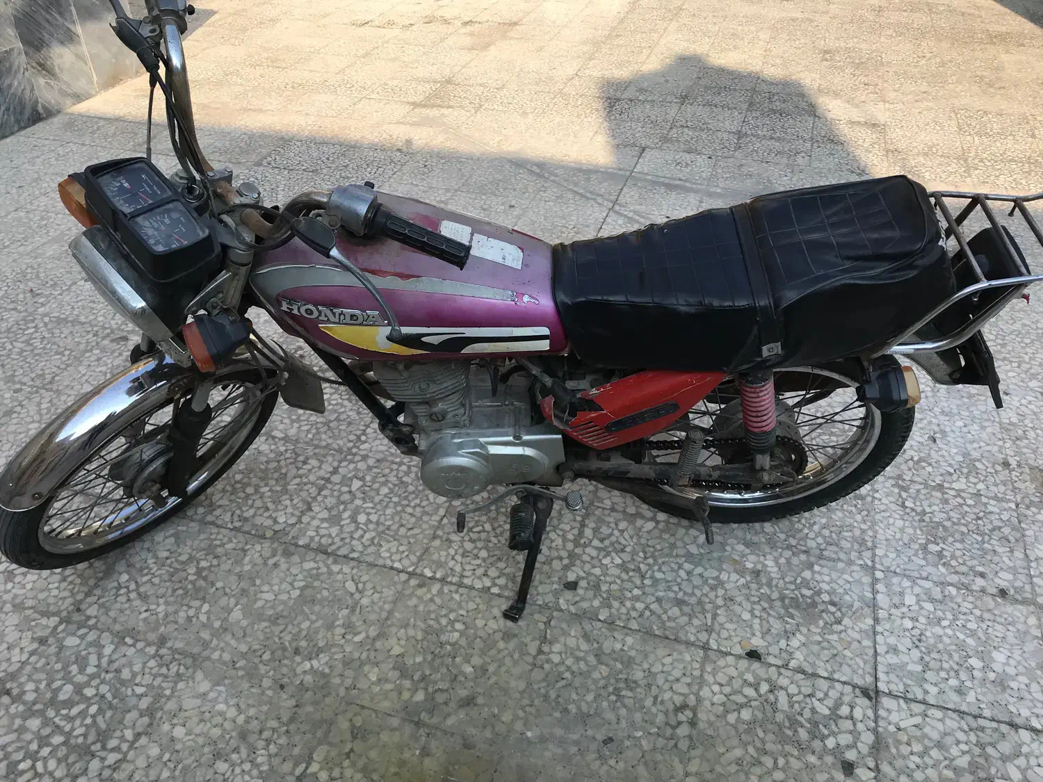 سی جی ۱۲۵|موتورسیکلت|بندر گناوه, |دیوار