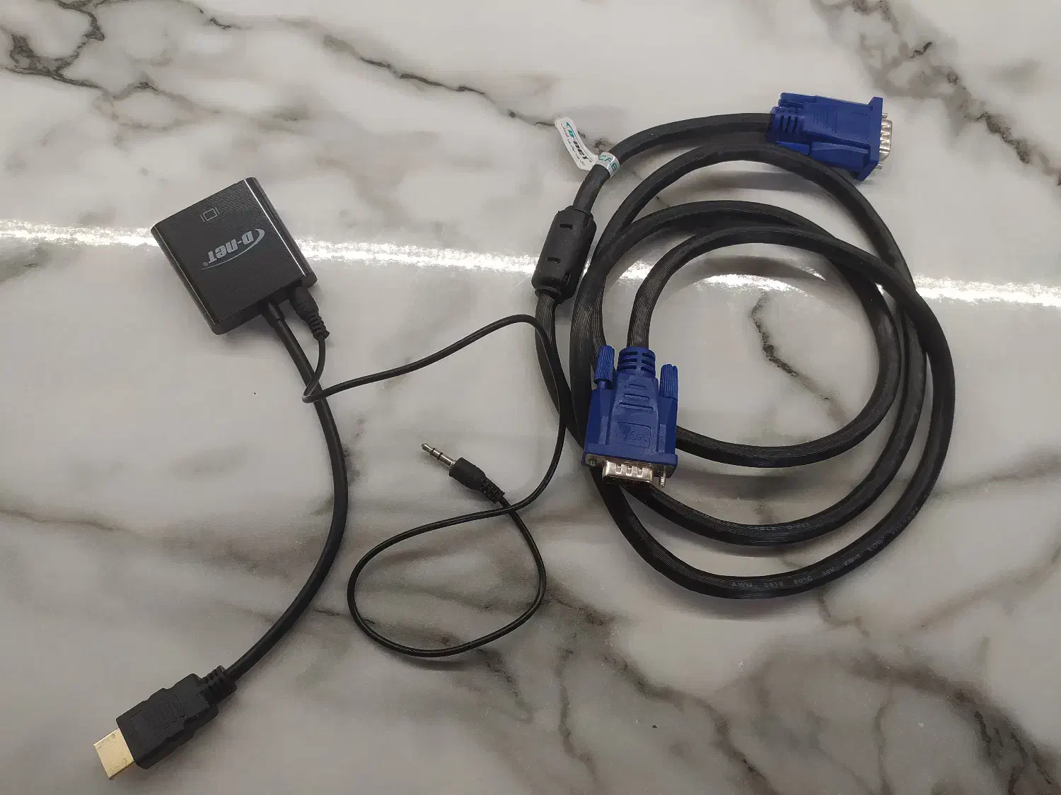 کابل vgiو مبدل vgiبه hdmi|قطعات و لوازم جانبی رایانه|سبزوار, چهارراه فرودگاه|دیوار