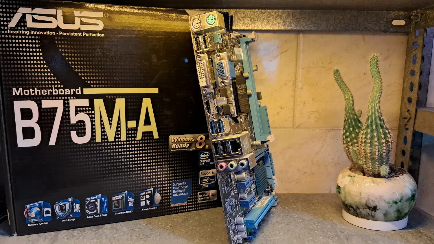 مادربرد DDR3 B75 Asus|قطعات و لوازم جانبی رایانه|تبریز, |دیوار