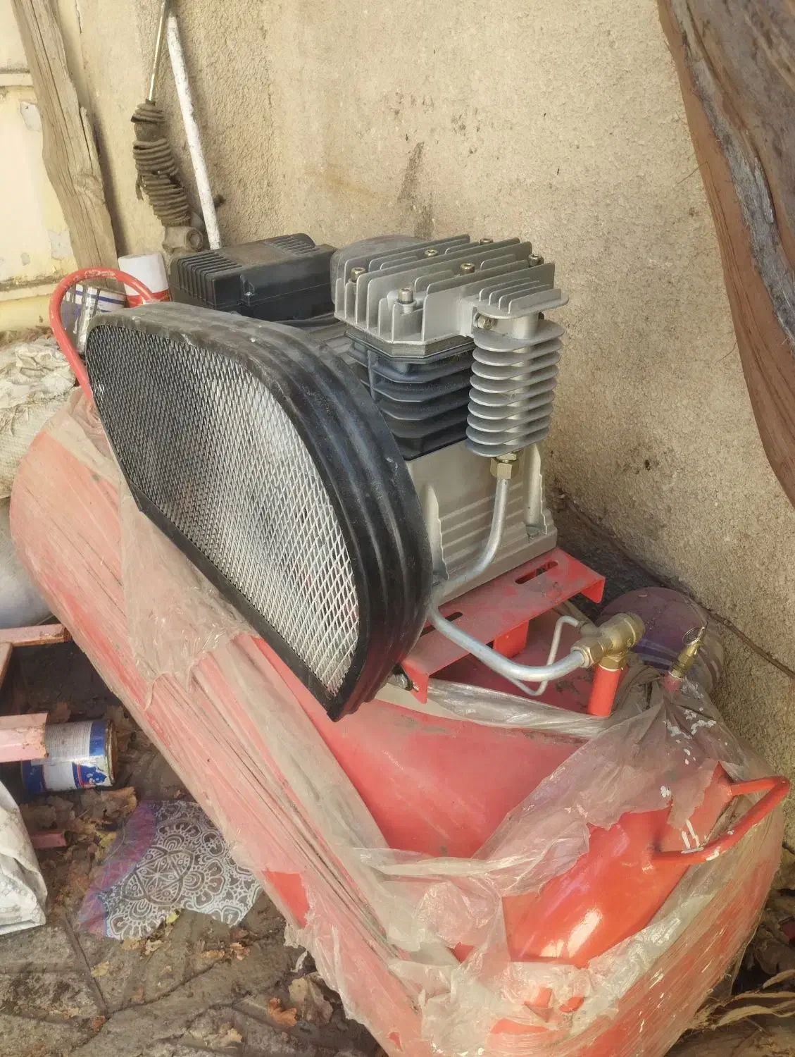 پمپ باد 250لیتری|ابزارآلات|قزوین, |دیوار