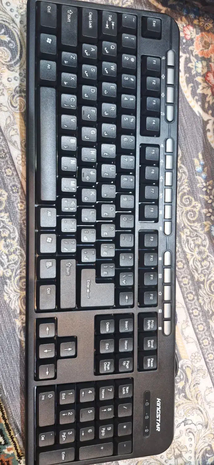 کیبورد kingstar|قطعات و لوازم جانبی رایانه|شیراز, هفت تنان|دیوار