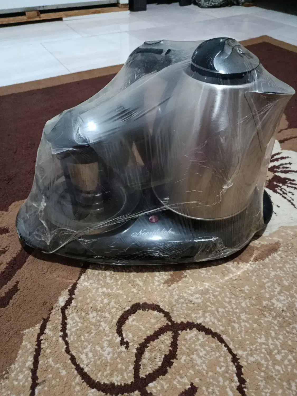 چای ساز مشکی واستیل|سماور، چای‌ساز، قهوه‌ساز|چناران, |دیوار