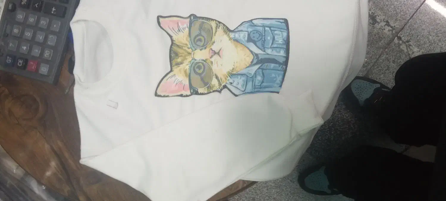 بلوز تک سفید پنبه عمده چاپی|لباس|تهران, عبدلآباد|دیوار