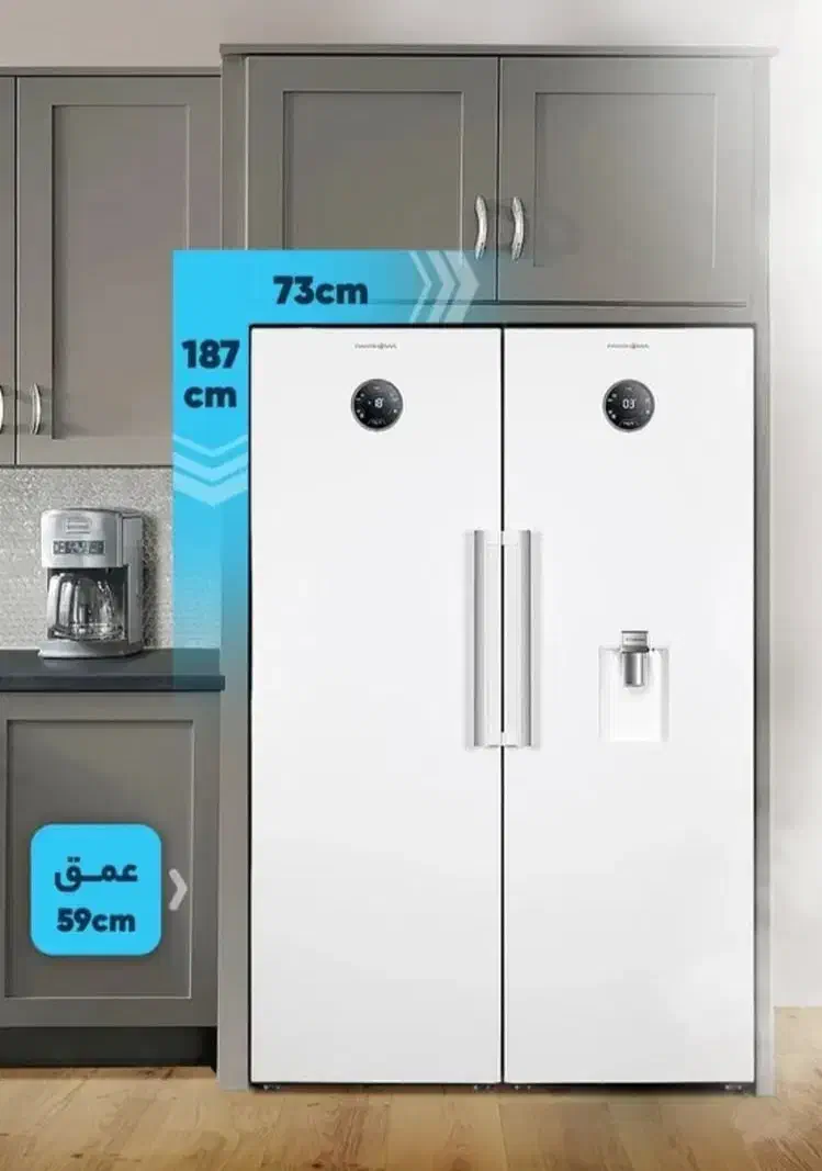 یخچال دوقلو با شرایط خرید اقساطی|یخچال و فریزر|تهران, نیروی هوایی (پیروزی)|دیوار