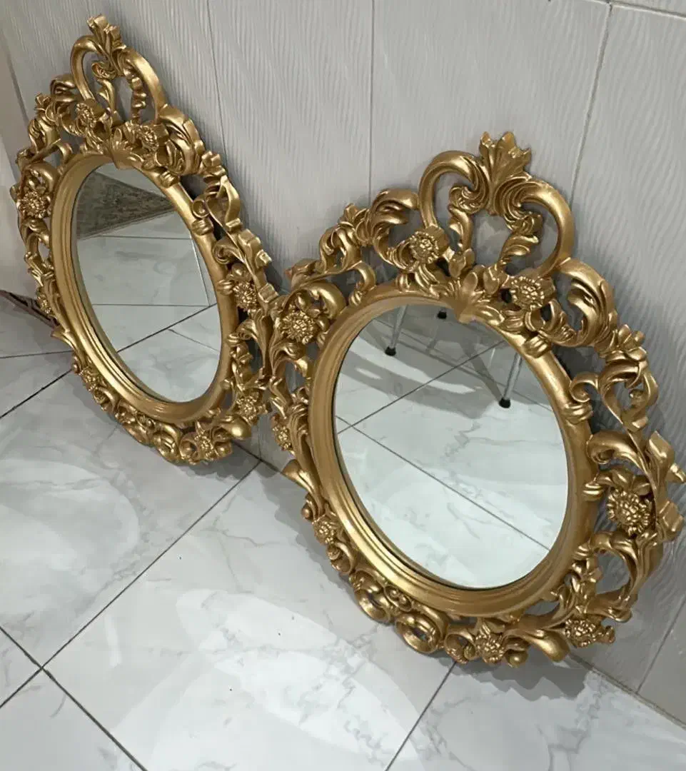 یک جفت آینه سلطنتی طلایی|آینه|تهران, تجریش|دیوار
