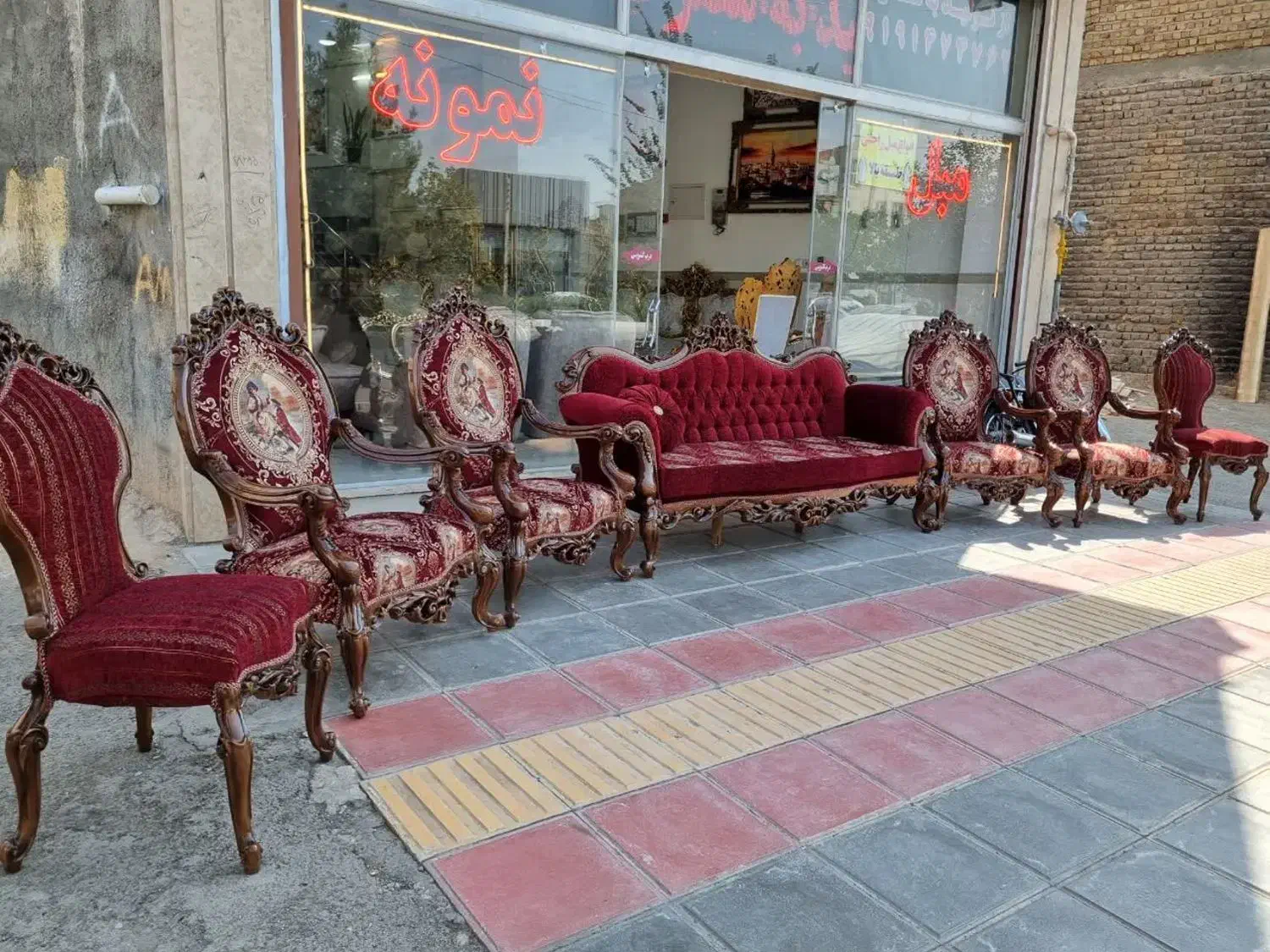 مبل سلطنتی|مبلمان خانگی و میز عسلی|کاشان, فاز ۱ ناجی آباد|دیوار