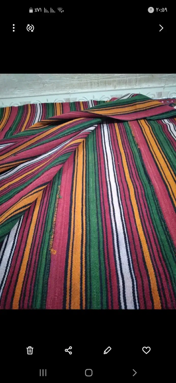 جاجیم قدیمی پشم قیمت توافقی|گلیم، جاجیم، گبه|آذرشهر, |دیوار