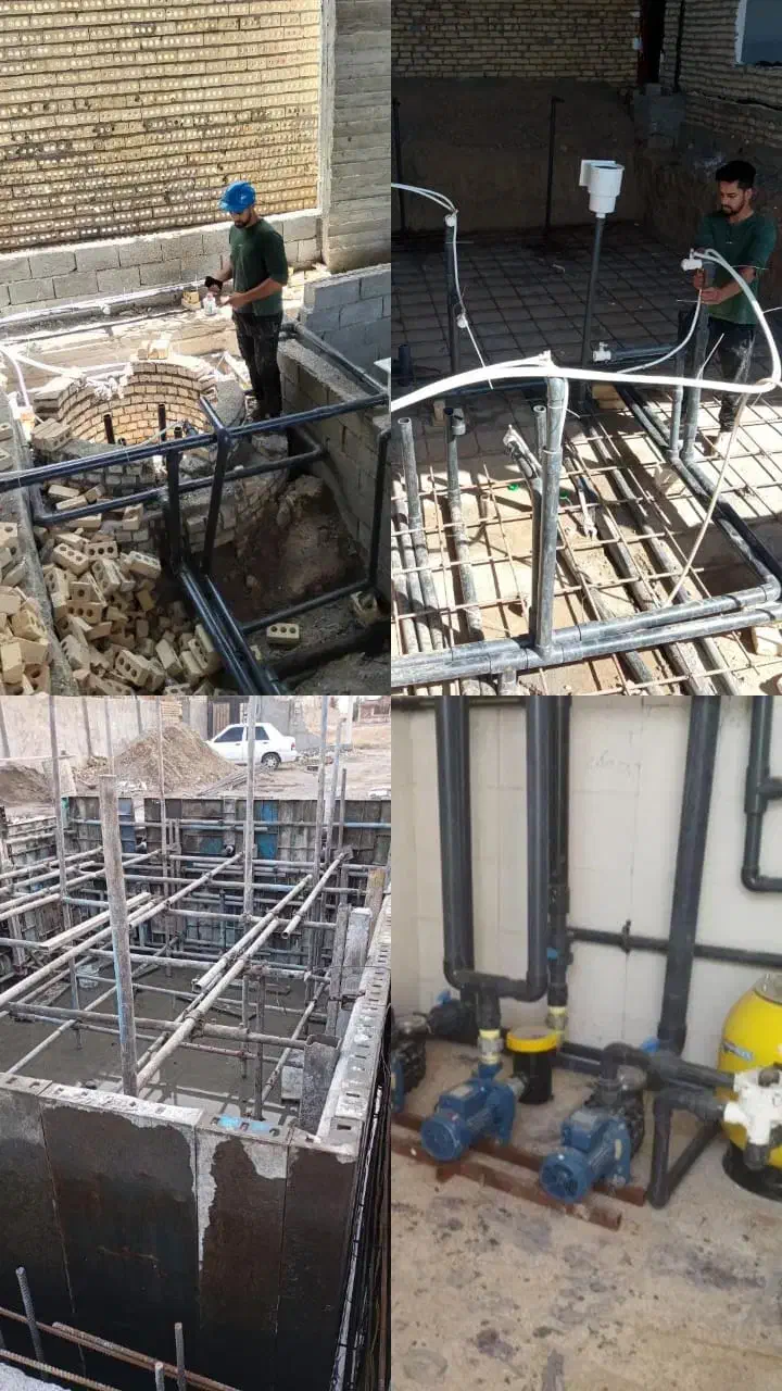 لوله کشی استخرجکوزی،اب،گرمایش از کف،عایق،موتورخانه|خدمات پیشه و مهارت|گلبهار, شهر جدید گلبهار|دیوار