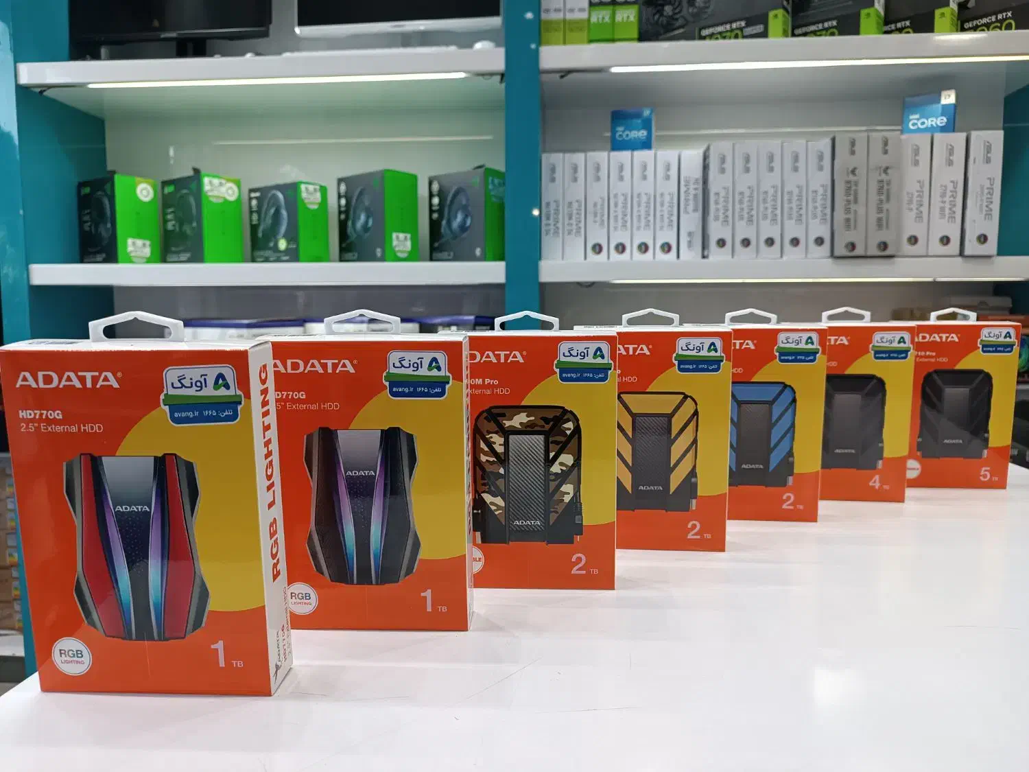 هارد اکسترنال ADATA|قطعات و لوازم جانبی رایانه|کرج, اصفهانی‌ها|دیوار