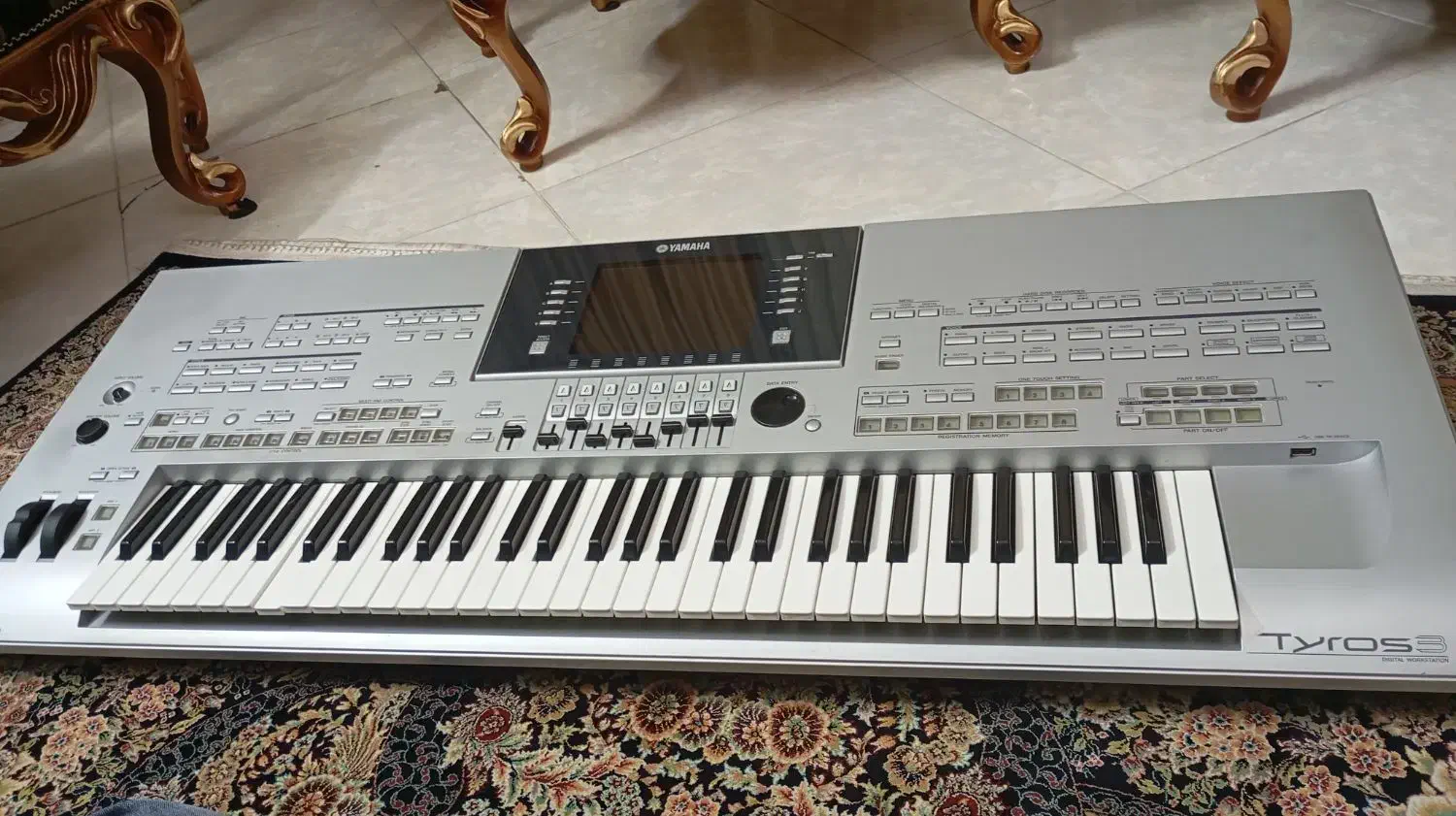 کیبورد یاماها تایروس 3|پیانو، کیبورد، آکاردئون|پاکدشت, پاکدشت (مامازند)|دیوار