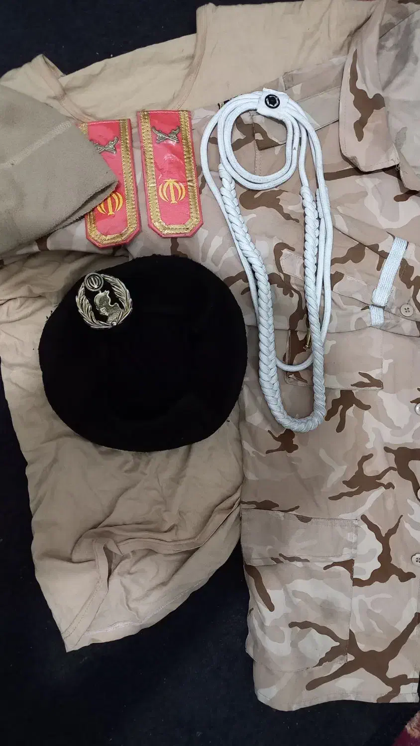 لباس کلاه واکسیل نظامی|لباس|همدان, |دیوار