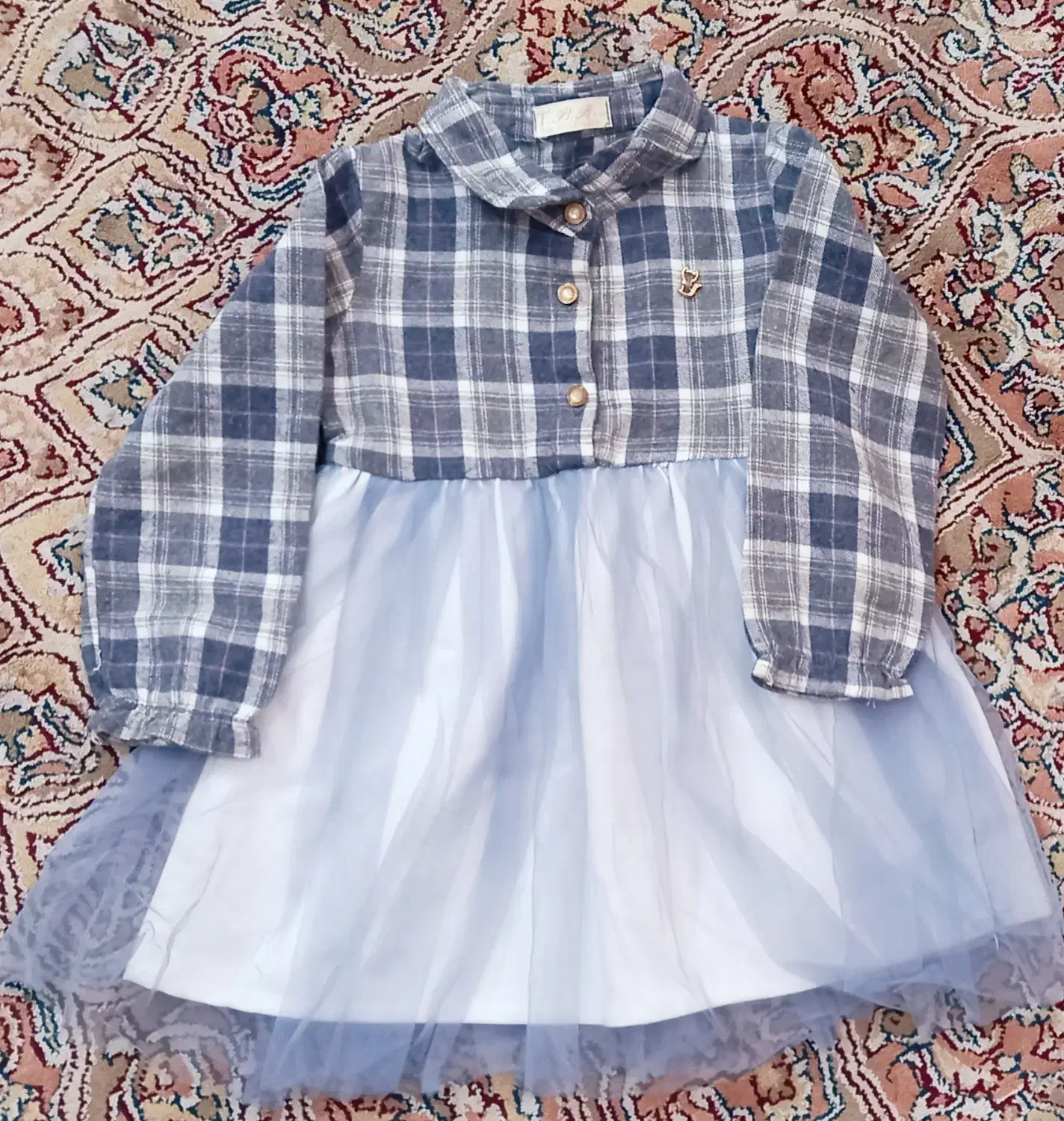 لباس پیراهن بلوز دخترانه ترک مارک خارجی|کفش و لباس بچه|مشهد, ابوذر|دیوار