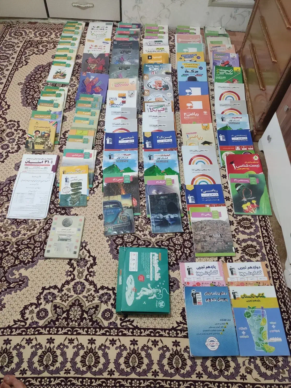 کتابهایدرسیوکمکدرسیرشتهیعلومتجربی|کتاب و مجله آموزشی|اقبالیه, |دیوار