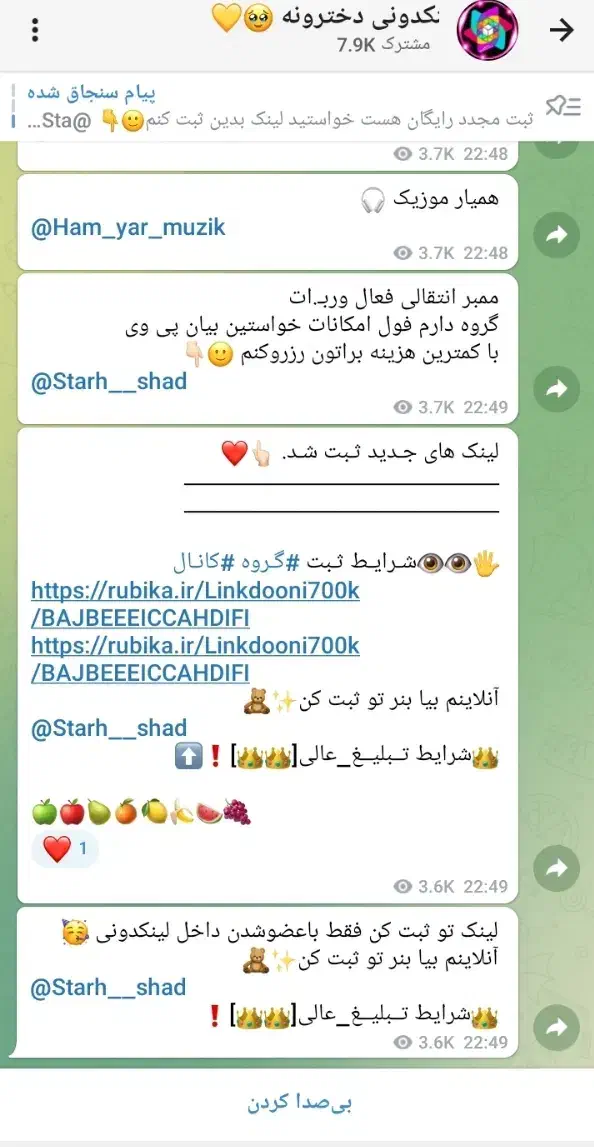 چنل فروشی|لوازم جانبی موبایل و تبلت|گلبهار, شهر جدید گلبهار|دیوار