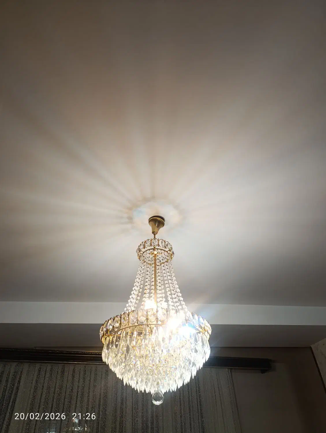 لوستر شیک|لوستر و چراغ آویز|زنجان, |دیوار