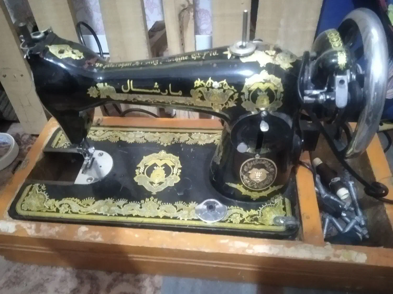 چرخ خیاطی مارشال|چرخ خیاطی و ریسندگی|شیروان (خراسان), |دیوار