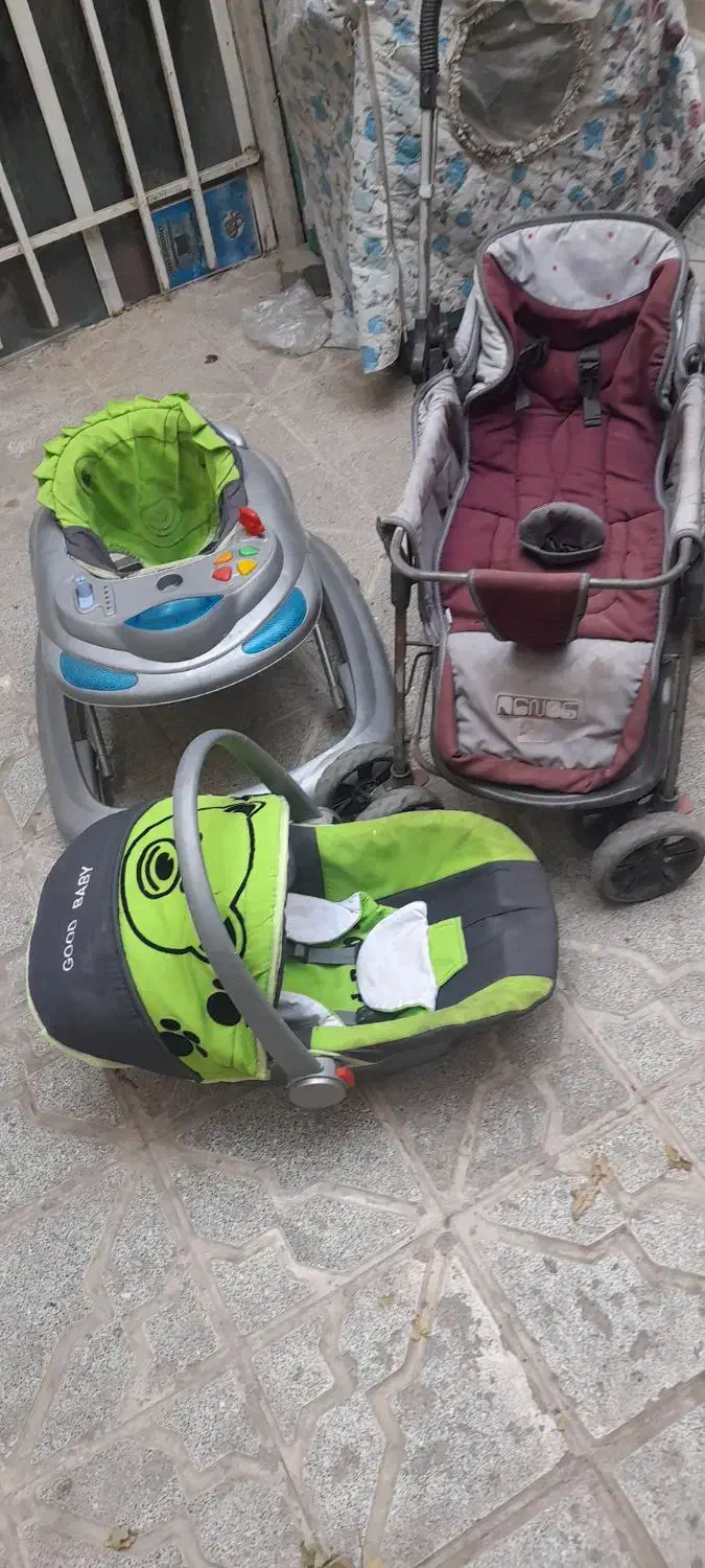 روروک و کالسکه و کریر|کالسکه و لوازم جانبی|مشهد, عبادی|دیوار