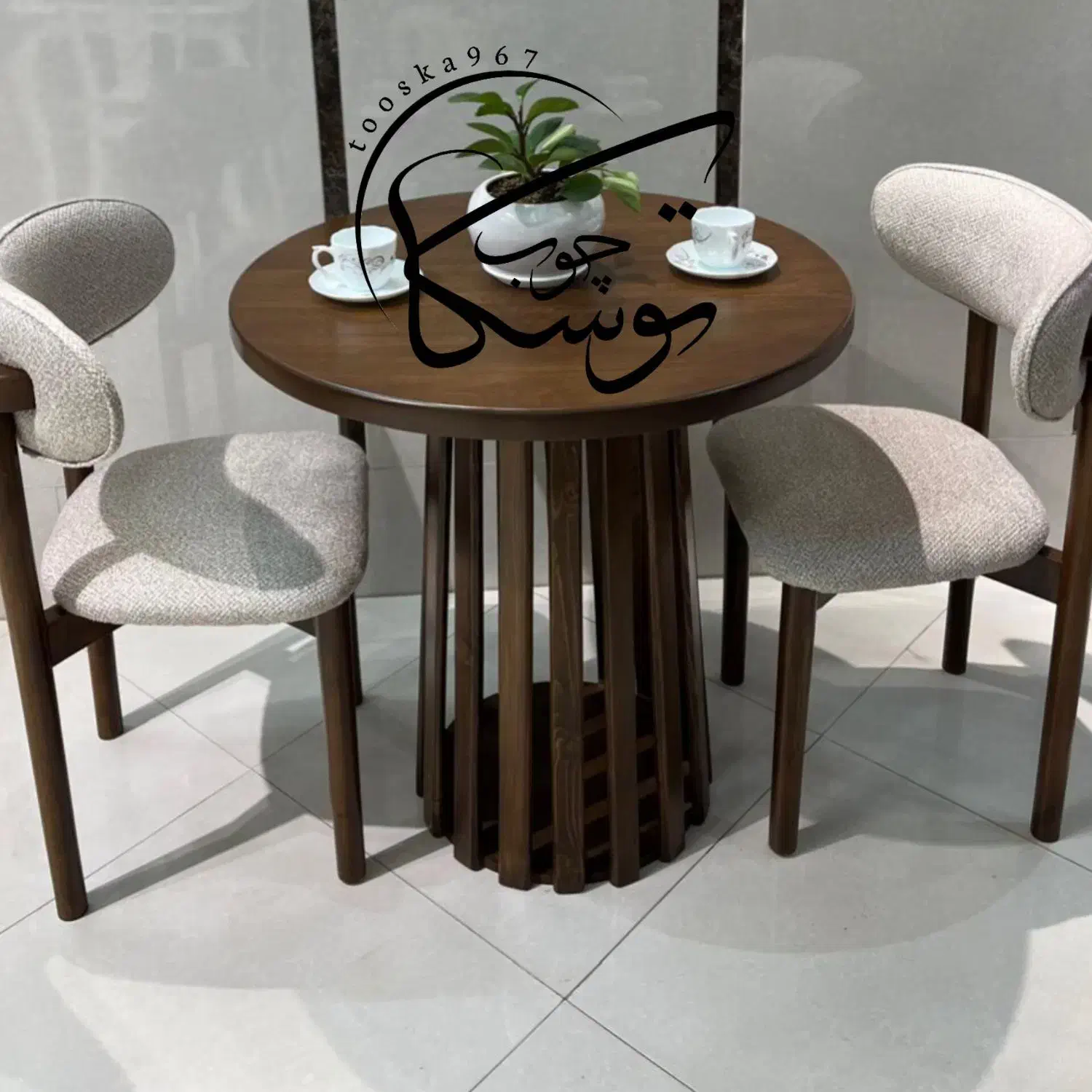 مجموعه توسکاچوب ناهارخوری نوبل راش گرجستان|میز و صندلی غذاخوری|فردیس, قریشی|دیوار