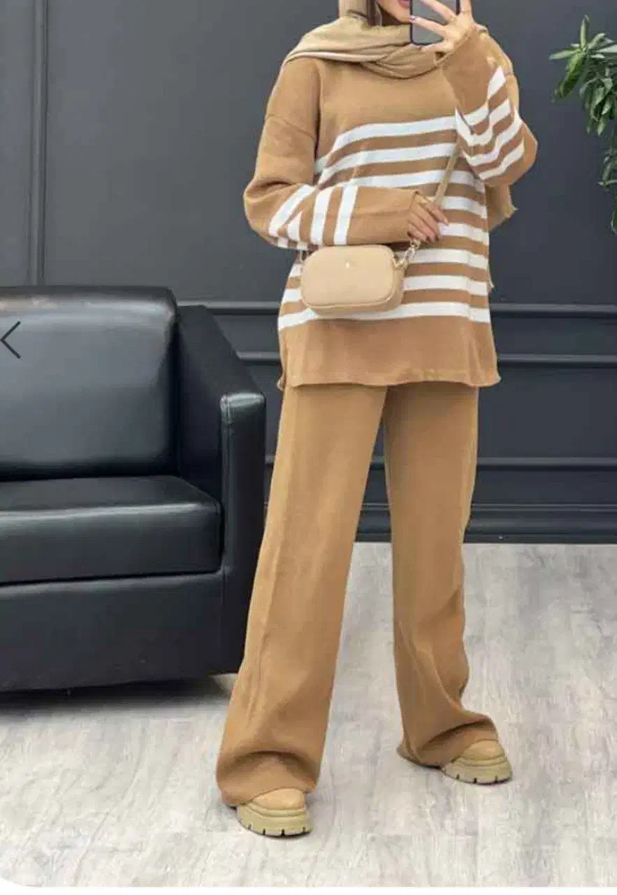 ست بافت راه راه|لباس|گناباد, |دیوار