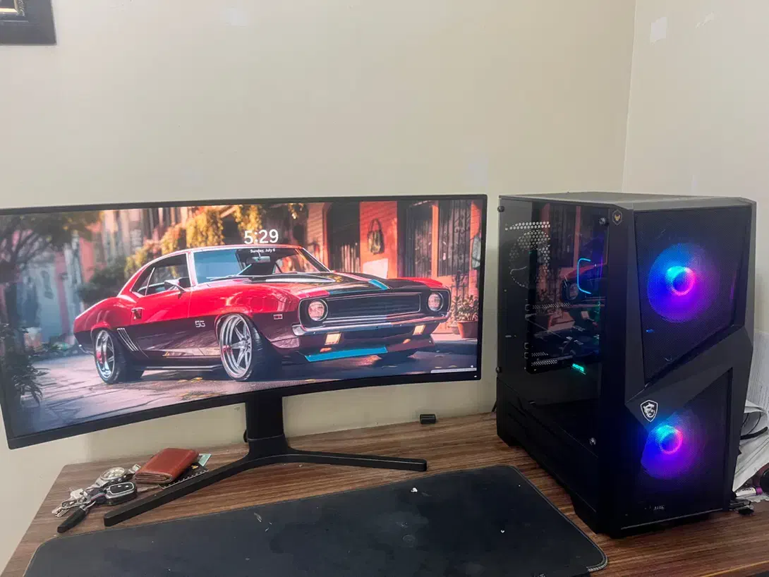 کیس گیمینگ و مانیتورRTX3070 i7 12700k Z690p SSD 2T|رایانه رومیزی|تهران, ستارخان|دیوار