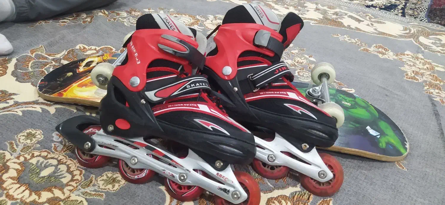 کفش اسکیت و برد|دوچرخه، اسکیت، اسکوتر|سنندج, |دیوار