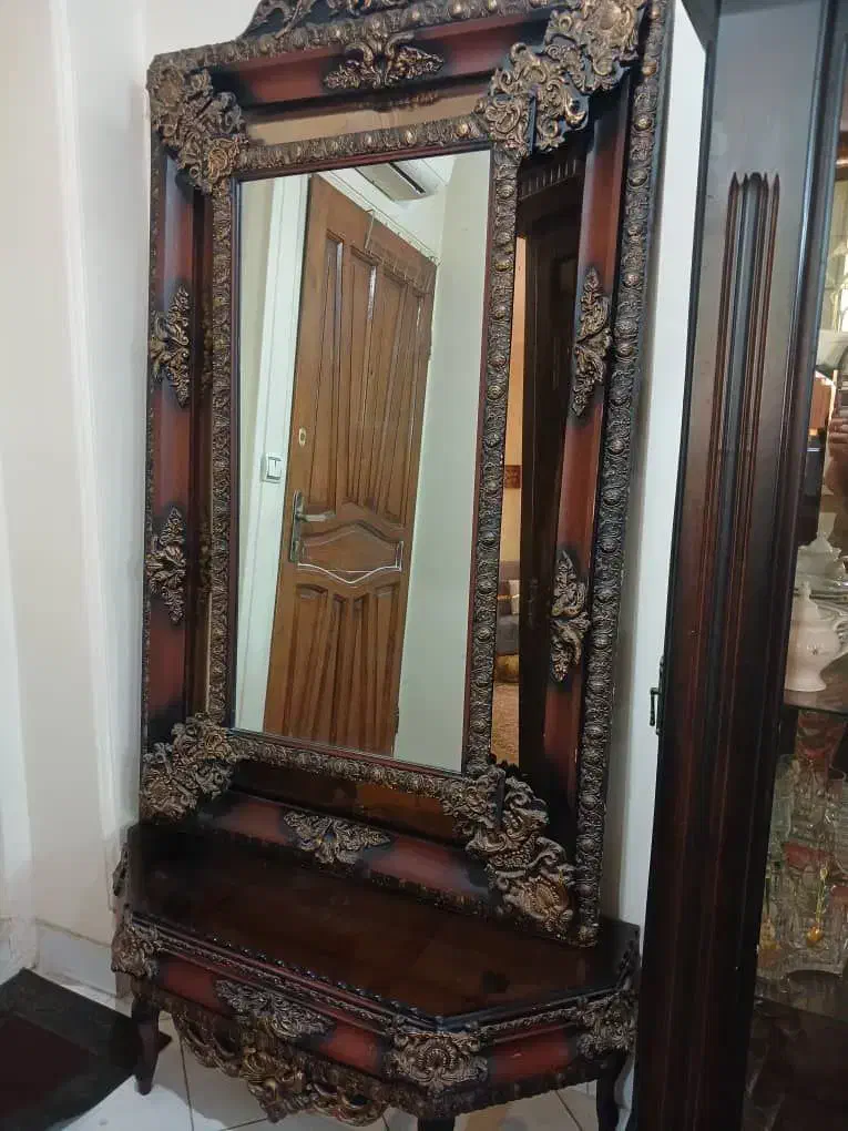 آینه کنسول|بوفه، ویترین، کنسول|تهران, سلسبیل شمالی|دیوار