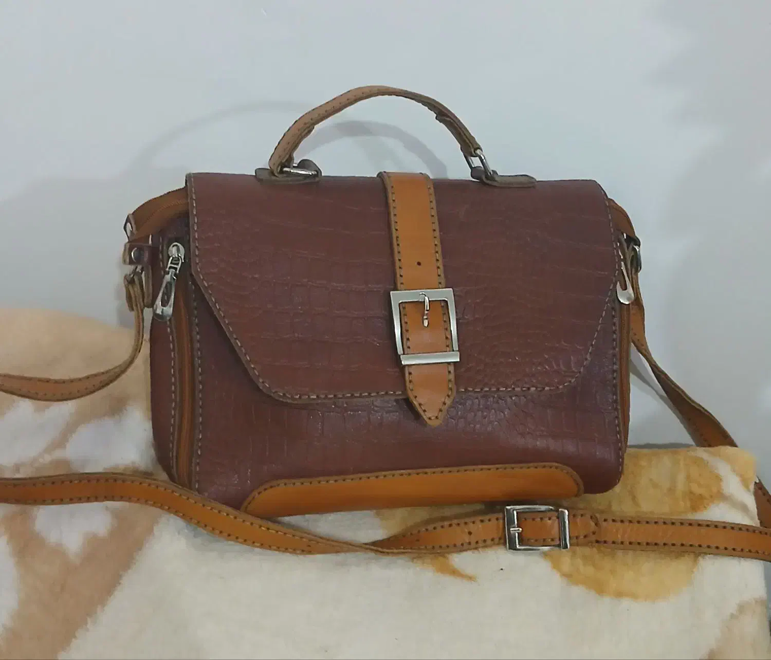 کیف زنانه چرم|کیف، کفش، کمربند|کرمانشاه, |دیوار