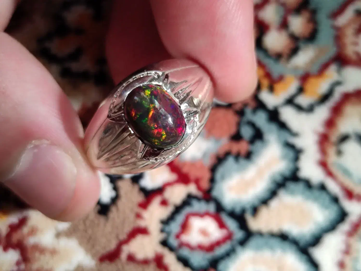 اوپال آتشین استادشهریار|جواهرات|تهران, سعادتآباد|دیوار