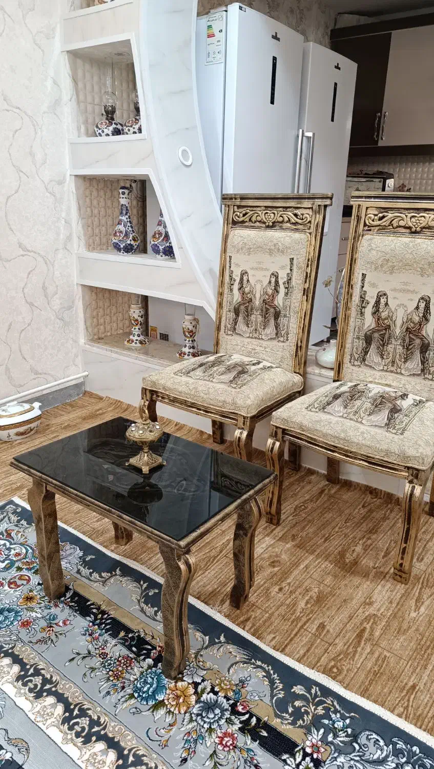 مبل نه نفره به همراه غذاخوری شش نفره|مبلمان خانگی و میز عسلی|اهر, |دیوار