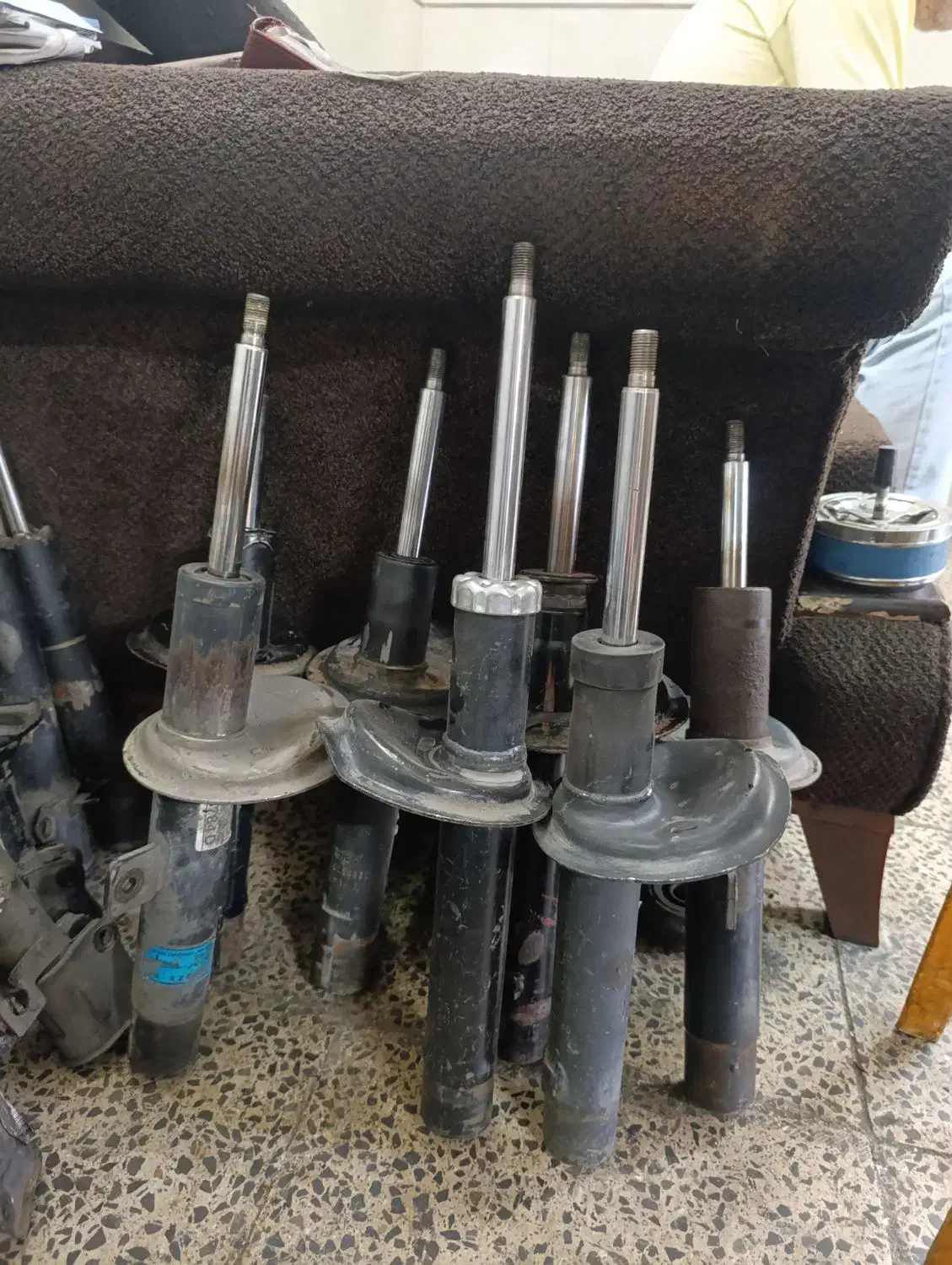 کمک وفنر لنت جعبه فرمان ولوازم استوک جلوبندی|قطعات یدکی و لوازم جانبی|قزوین, |دیوار