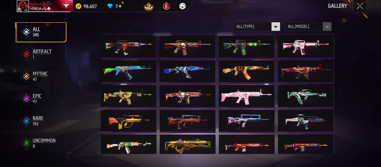 اکانت فری فایر فول|کنسول، بازی ویدئویی و آنلاین|تربت‌حیدریه, کاشانی|دیوار