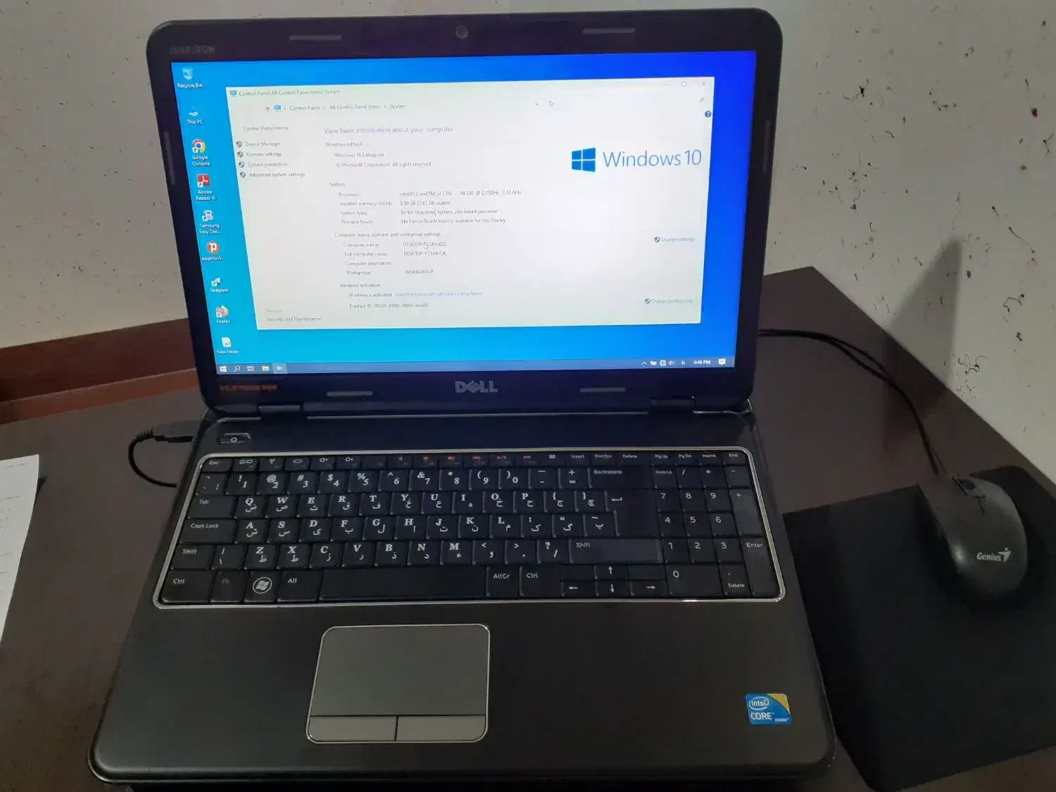 لپ تاپ دل n5010 ارتقا یافته|رایانه همراه|میاندوآب, |دیوار