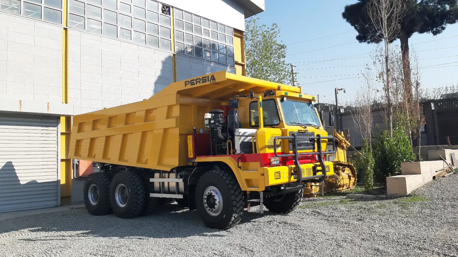 دامپتراک - کامیون معدنی شانتویی پرشیا جنوب SK95A|خودرو سنگین|گرمدره, |دیوار