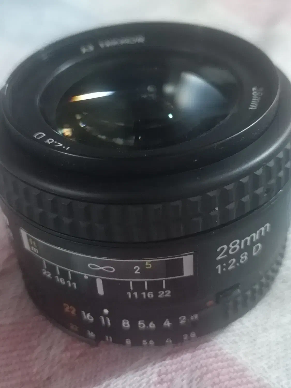 لنز نیکون 28mm f2.8D|دوربین عکاسی و فیلم‌برداری|کرمان, |دیوار