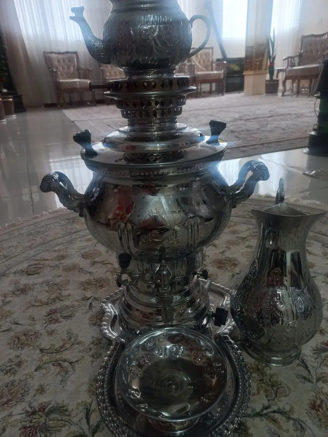 سماورگازی مارک اطمینان|سماور، چایساز، قهوهساز|مشهد, مشکینی (شهرک غرب)|دیوار