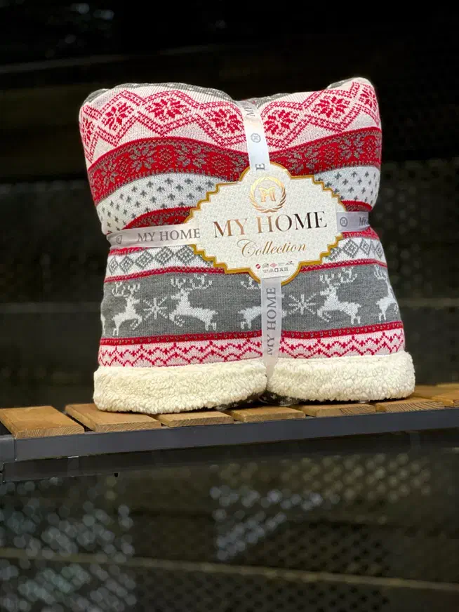 پتو گوزنی کریسمسی|رختخواب، بالش، پتو|تهران, مسعودیه|دیوار