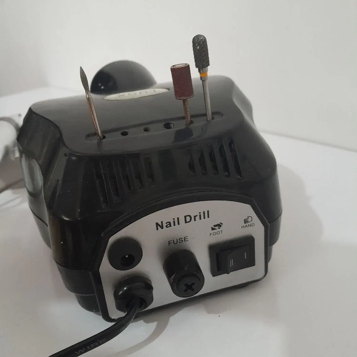 سوهان برقی وچراغ ناخن کاری|آرایشی، بهداشتی، درمانی|لشت نشا, |دیوار