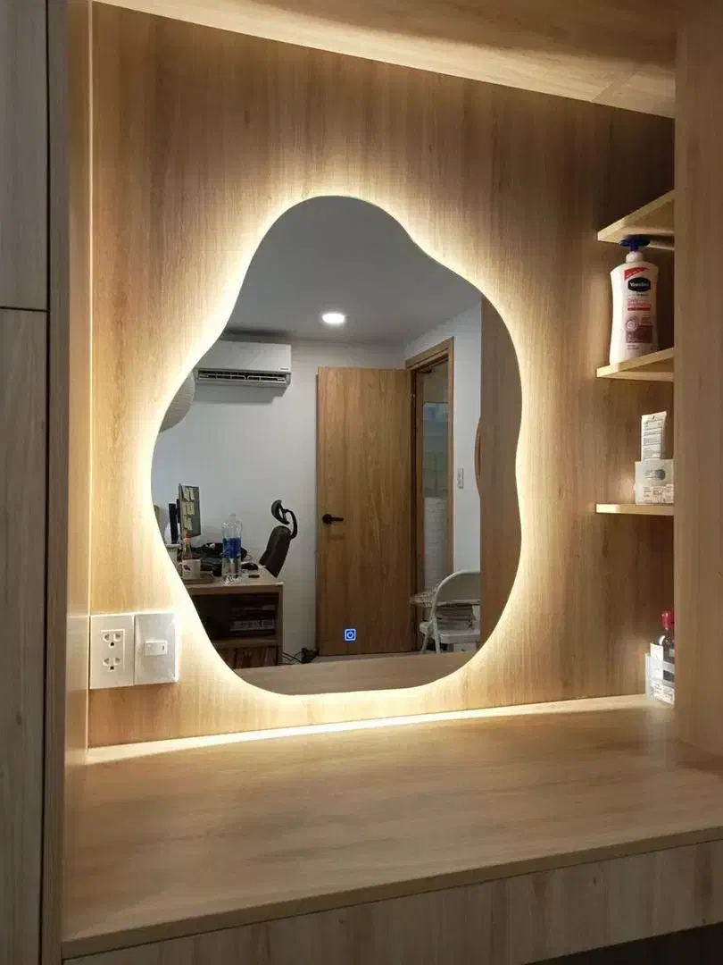 آینه نور دار|لوازم سرویس بهداشتی|شیراز, شهرک سعدی|دیوار