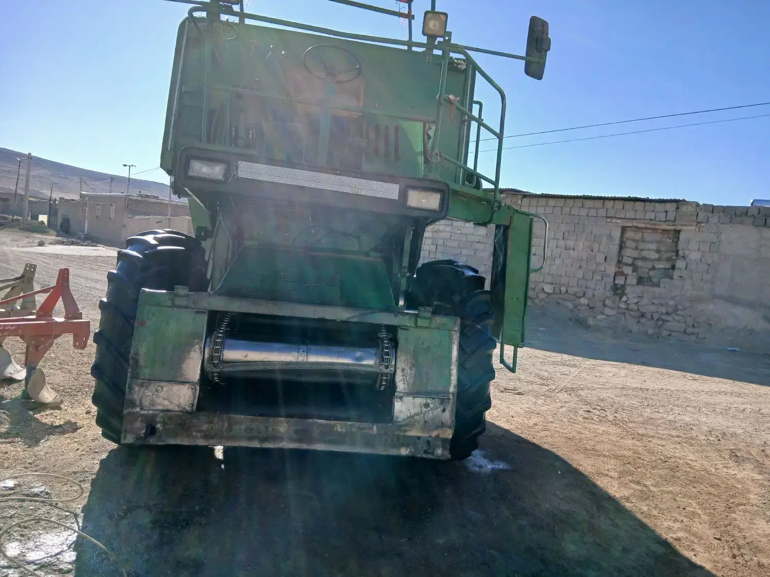 کمباین جاندر مهره دار|ماشین‌آلات صنعتی|قروه, |دیوار