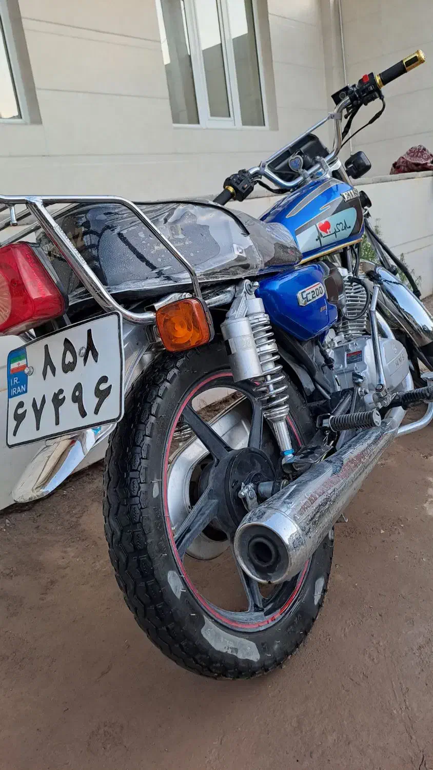 موتور احسان 200|موتورسیکلت|رشتخوار, |دیوار