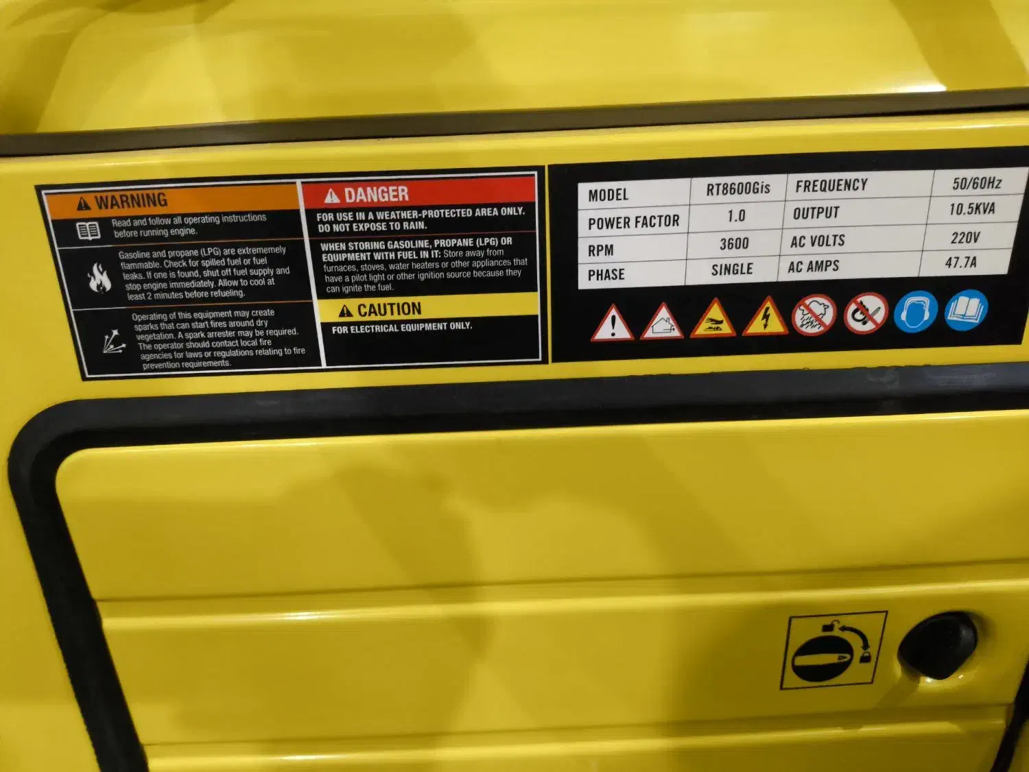 متور برق سوپر سایلنت رویالتی ۱۰/۵کیلو وات|ابزارآلات|حاجی آباد, |دیوار