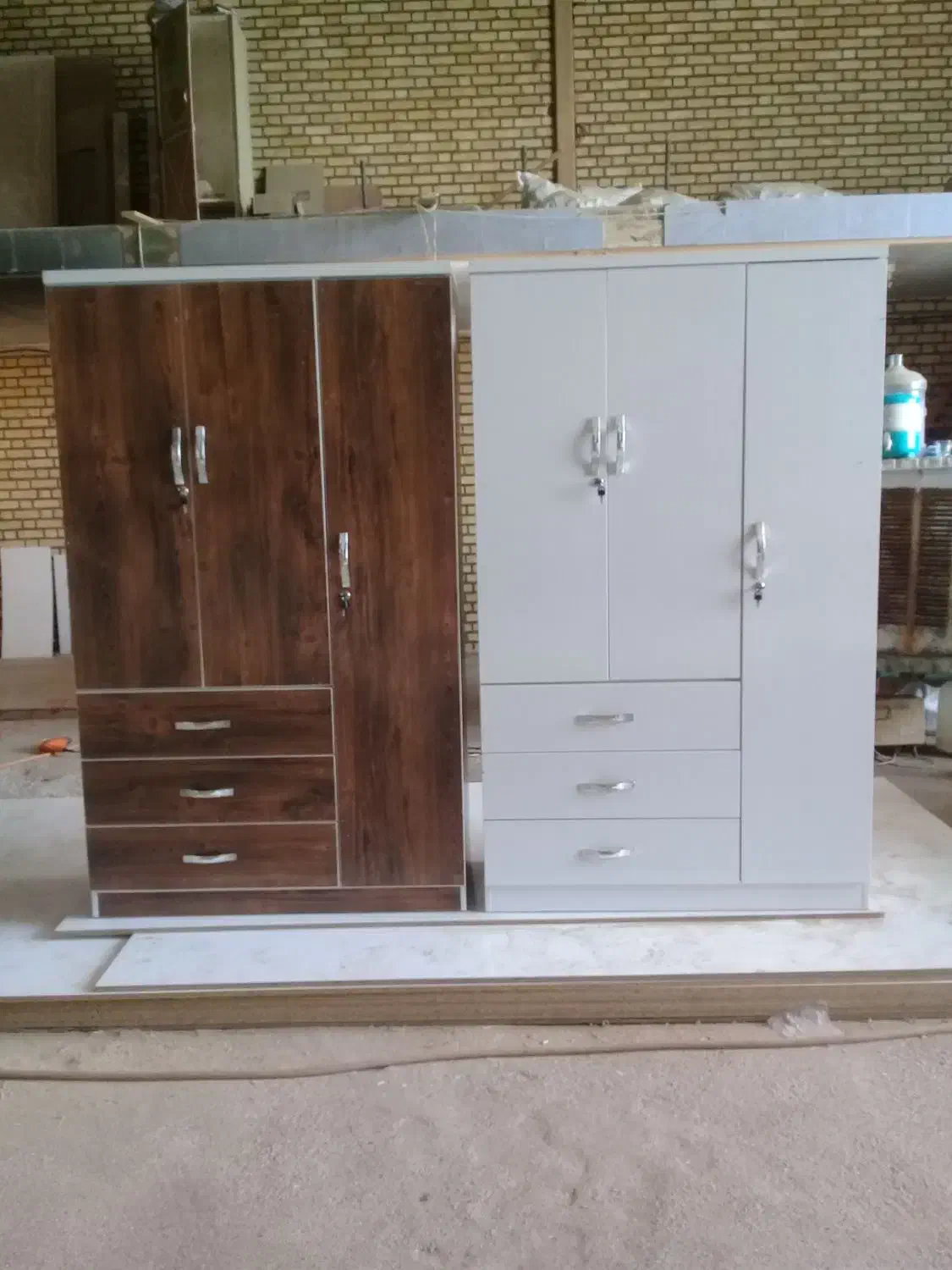 کمدجالباسی و دراور و میزآرایش و جاکفشی|جاکفشی، کمد، دراور|دزفول, |دیوار