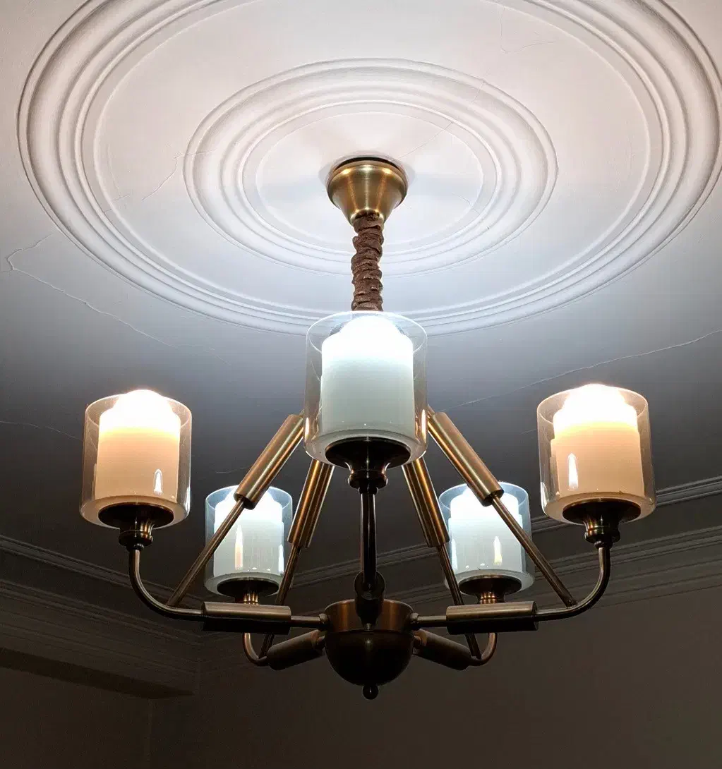 لوستر ۵ شعله|لوستر و چراغ آویز|تهران, علم و صنعت|دیوار