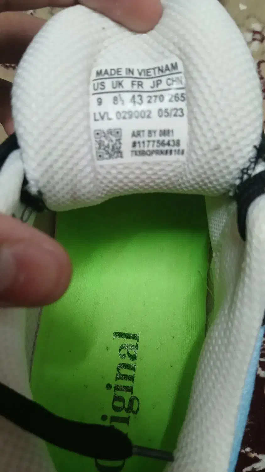 کفش نیوبالانس ویتنام مردانه سایز 43نو اصلا پا نشده|کیف، کفش، کمربند|کازرون, |دیوار