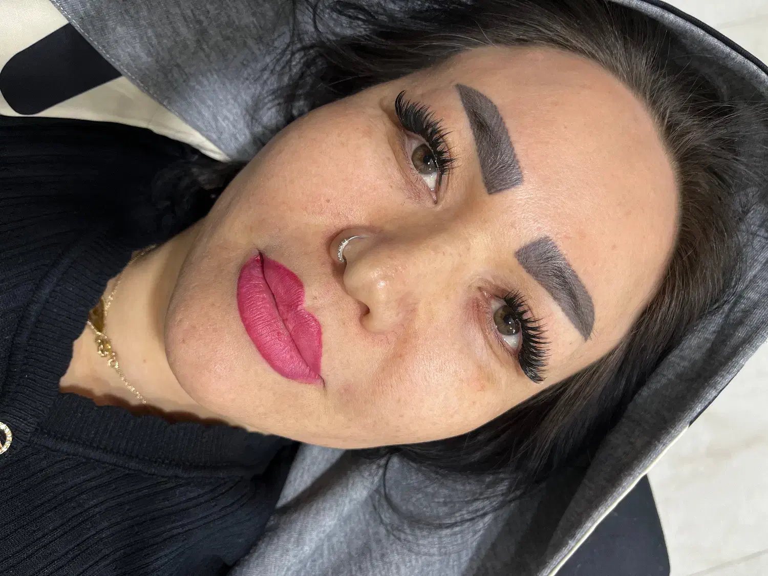 کاشت مژه موقت و ژورنالی|خدمات آرایشگری و زیبایی|رباطکریم, نصیرشهر|دیوار