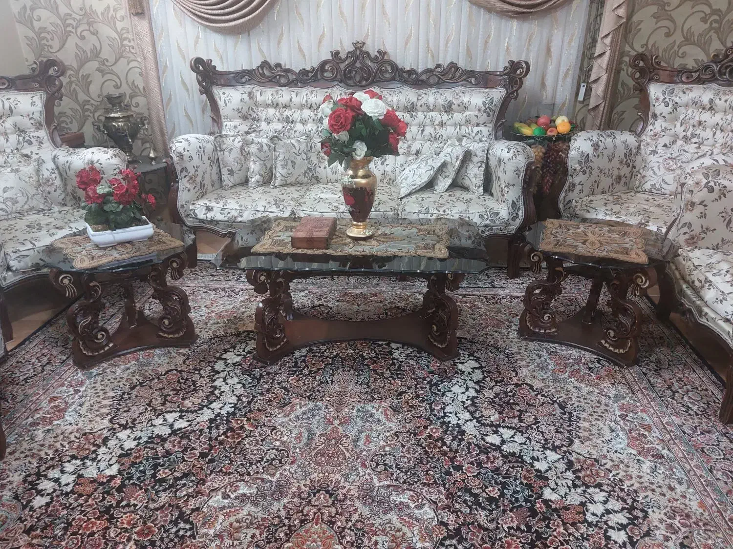 مبل استیل سلطنتی|مبلمان خانگی و میز عسلی|بروجرد, |دیوار