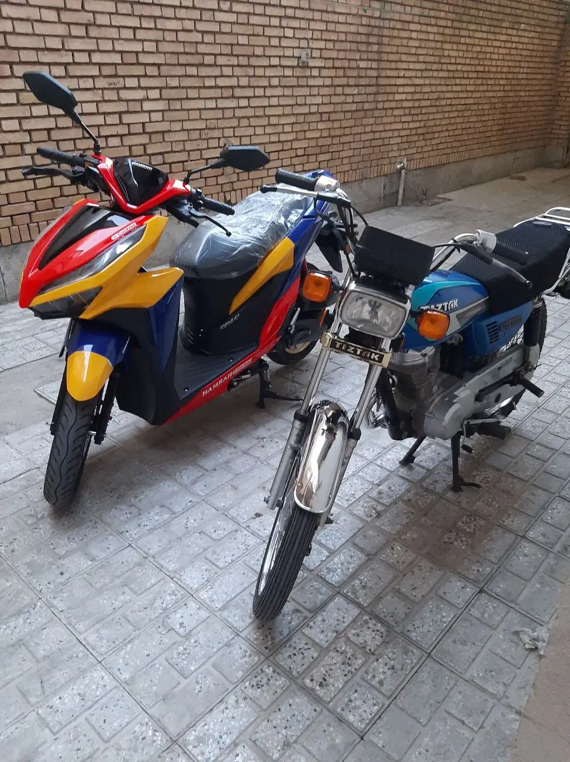 طرح کلیک ۱۵۰|موتورسیکلت|مشهد, شهرک شیرین|دیوار