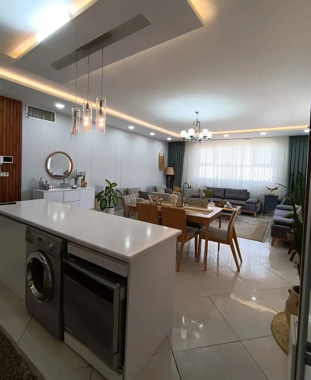 95متر/دوخ/فول امکانات/به شدت خوش نقشه/روبه افتاب|فروش آپارتمان|تهران, جنت‌آباد جنوبی|دیوار